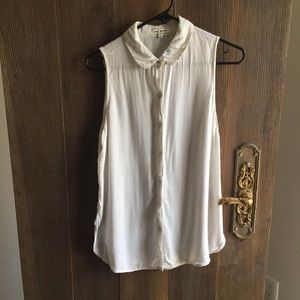 Ivory gray blouse